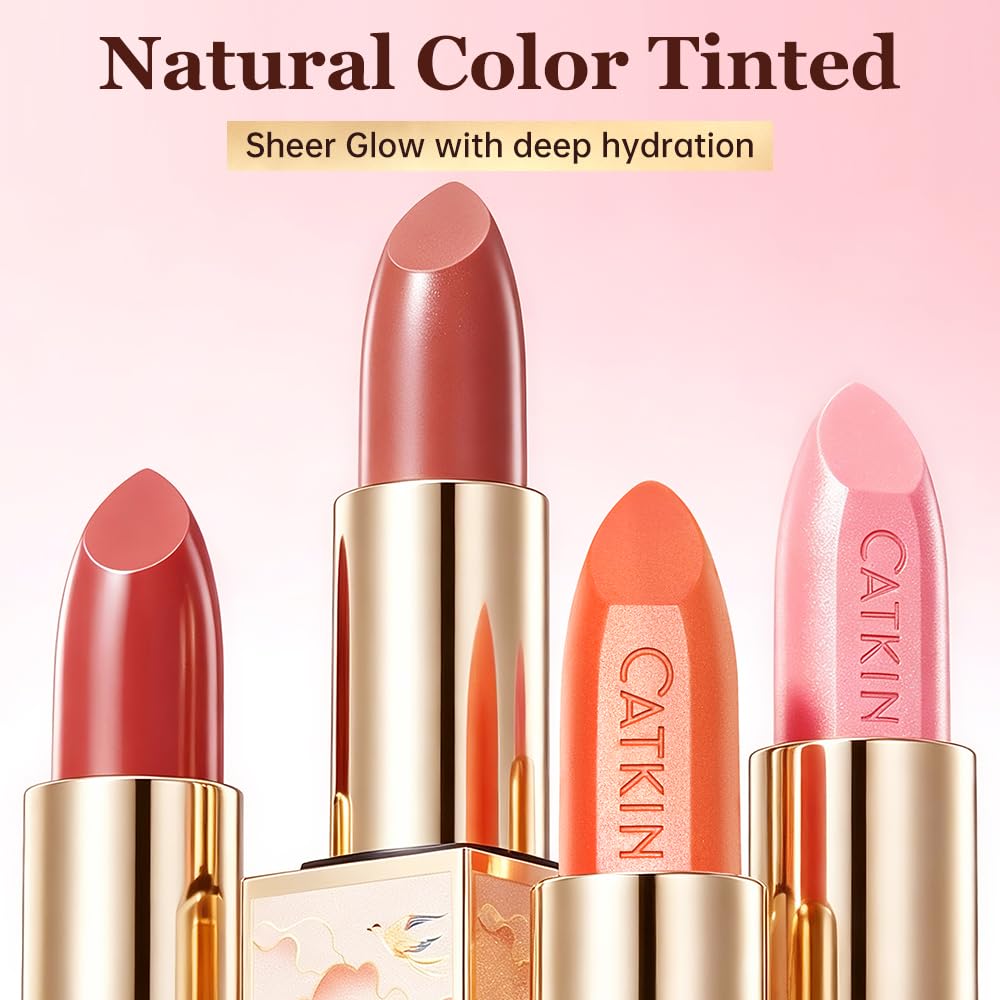 Catkin Lip Balm Tinted Lip Stain with ingredients list