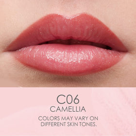 Catkin Lip Balm with ingredients list on display