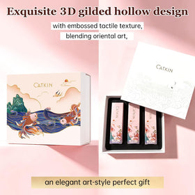 Catkin Tinted Colour Changing Lip Balm in a beauty setup