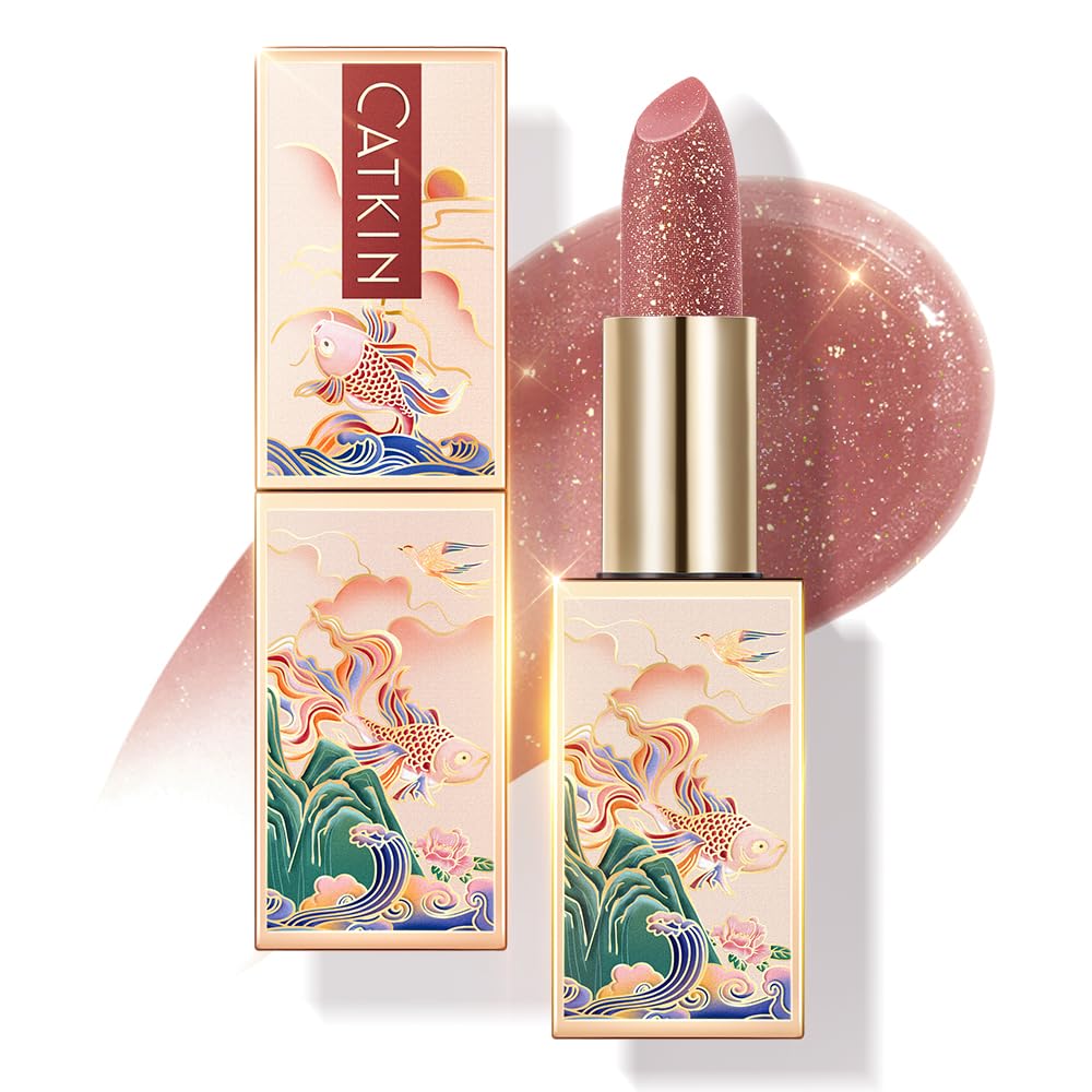 Catkin Tinted Lip Balm C15 Destiny Wine Red front view