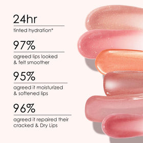 Catkin Tinted Lip Balm C15 Destiny Wine Red swatch on skin