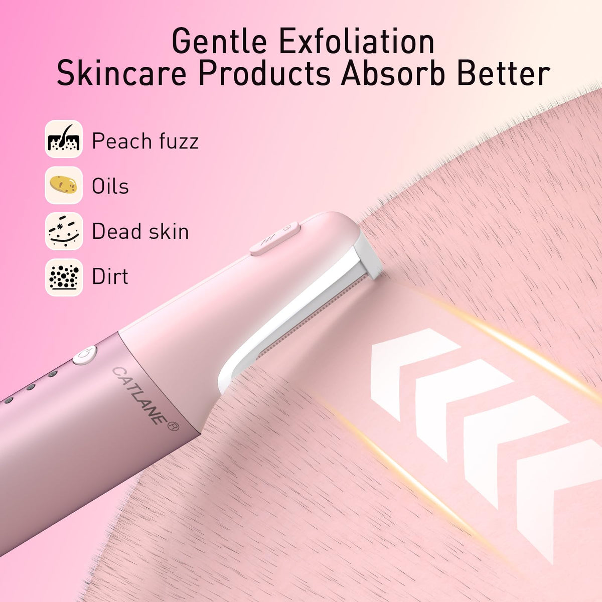 CATLANE Dermaplane Razor compact design for travel