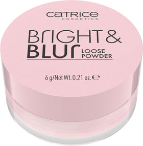 Catrice Bright & Blur Loose Powder 56g Soft Pink packaging