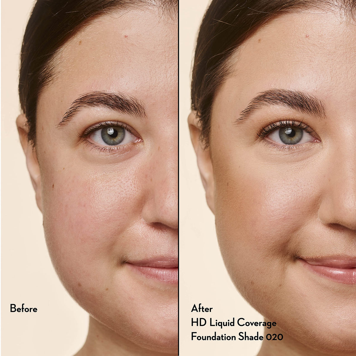 Catrice HD Liquid Coverage Foundation 24HR Rose Beige side view