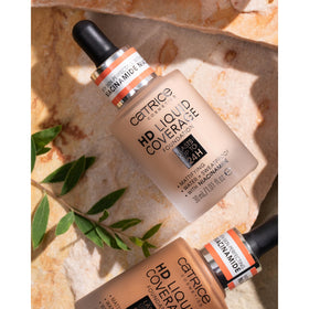 Catrice HD Liquid Coverage Foundation in natural light