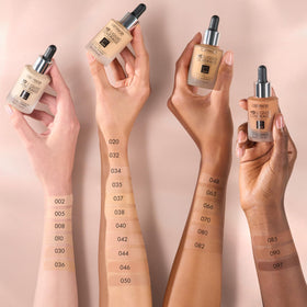 Catrice HD Liquid Coverage Foundation in use on model