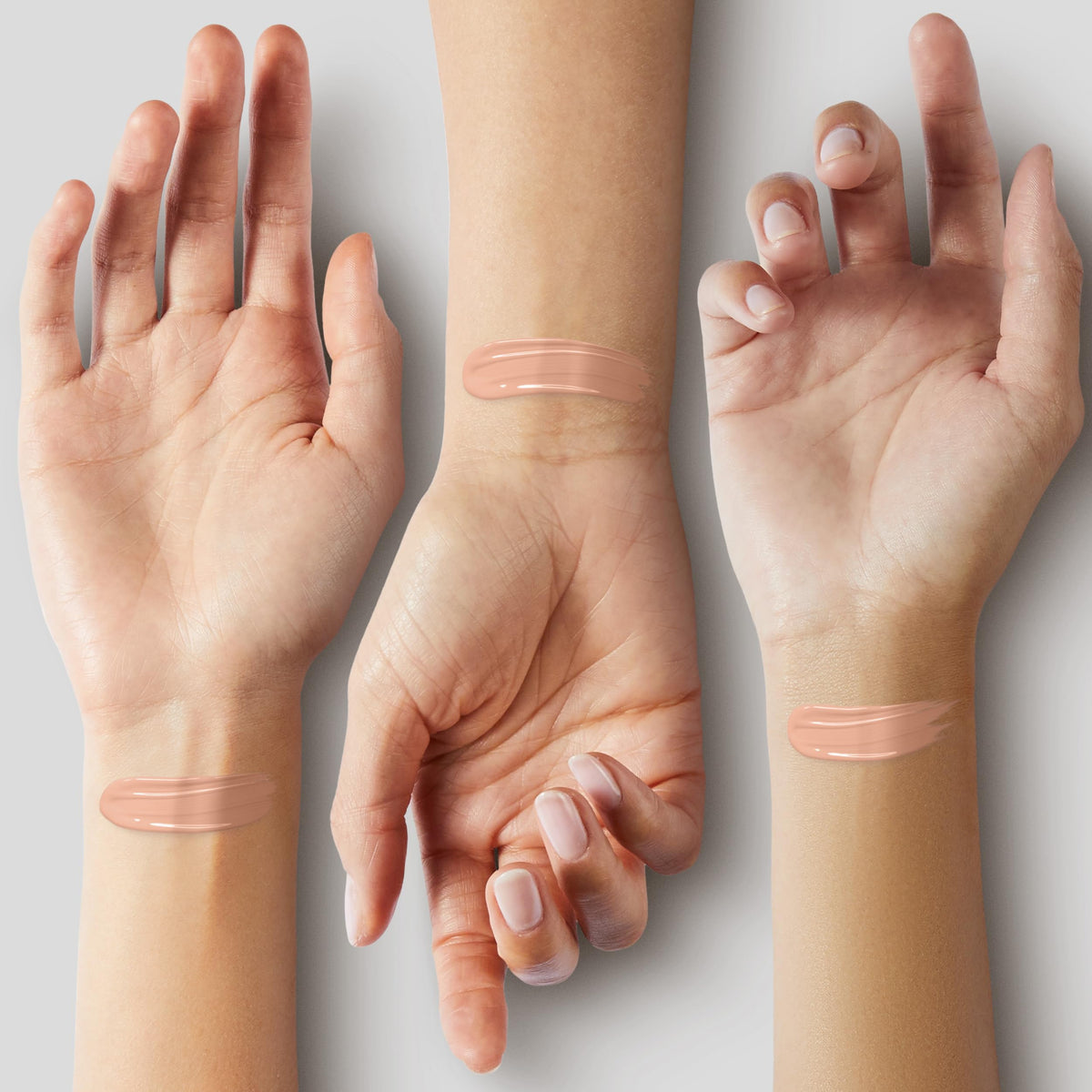 Catrice HD Liquid Coverage Foundation swatch on skin