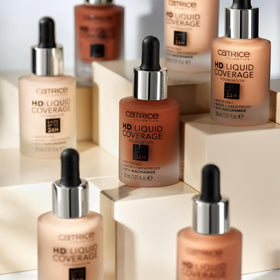 Catrice HD Liquid Coverage Foundation texture on hand