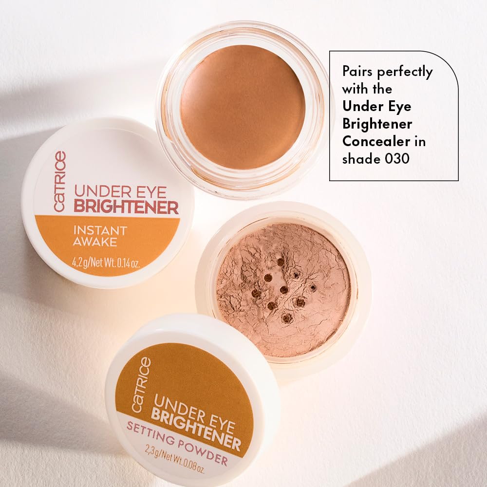 Catrice Under Eye Brightener 030 Golden Toffee in beauty setting