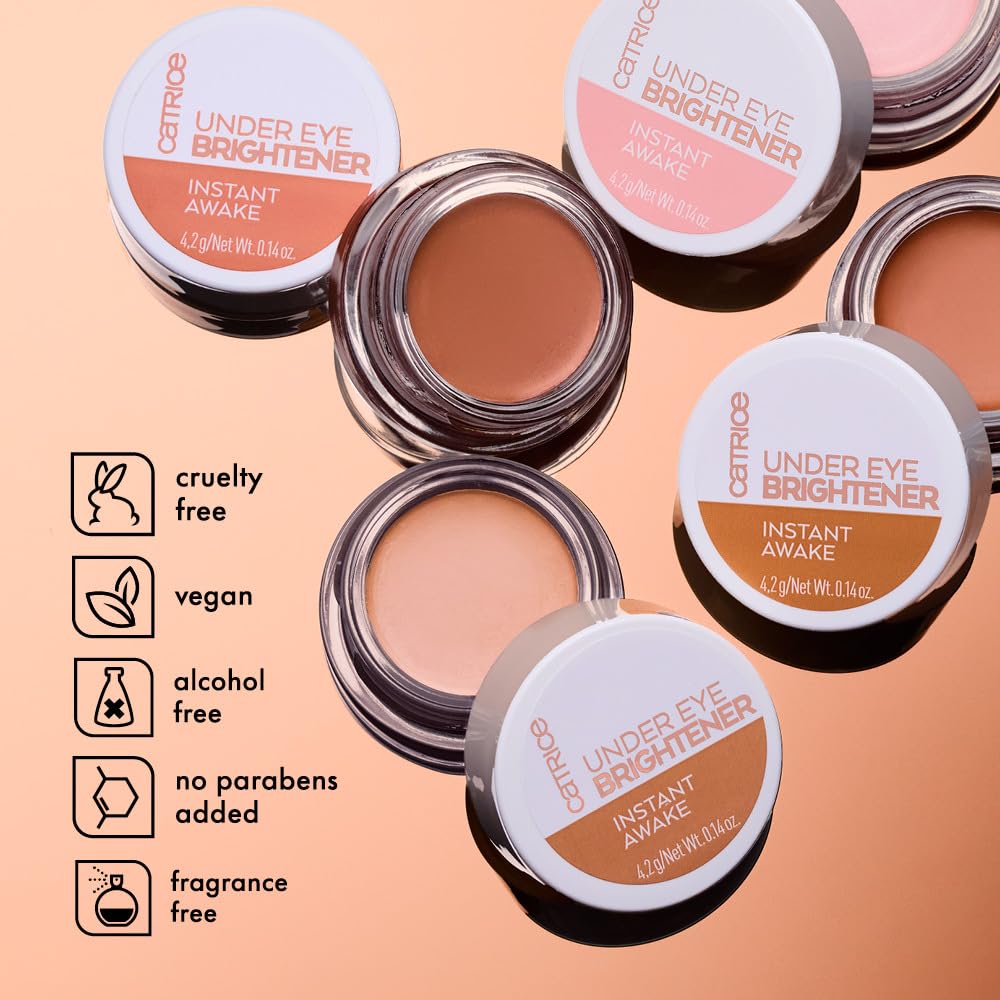 Catrice Under Eye Brightener back view with ingredients