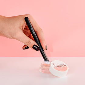 Catrice Under Eye Concealer Brush side view highlighting bristle quality