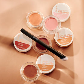 Catrice Under Eye Concealer Brush with other makeup tools