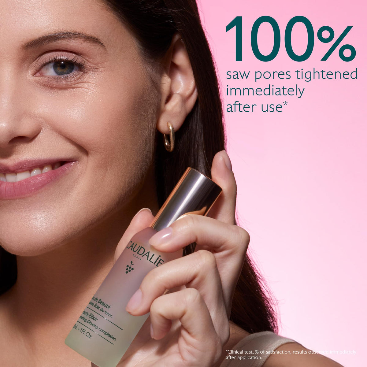 Caudalie Beauty Elixir Glow Face Mist 30 mL close-up of ingredients