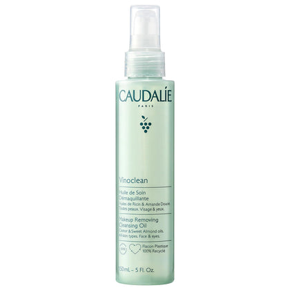 Caudalie Vinoclean Makeup Removing Cleansing Oil 150 mL front view