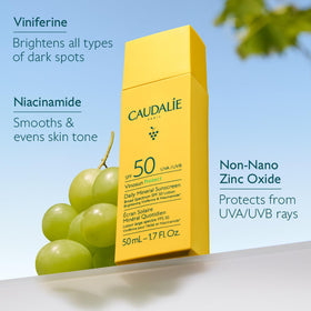 Caudalie Vinoperfect Brightening Serum with natural ingredients
