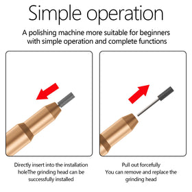 CBVCBV Nail Drill Kit in use for nail polishing