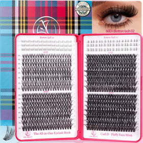 CCODDY Lash Clusters 30D 40D 50D 60D front view