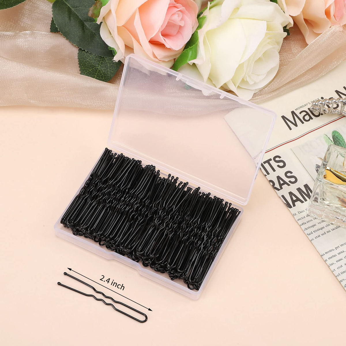 Cehony U-Shaped Hair Pins packaging box