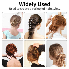 Cehony U-Shaped Hair Pins showing smooth tips
