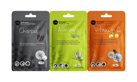 Celavi face mask featuring pomegranate extract