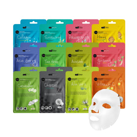 Celavi Korean Face Mask Sheet Set packaging front view