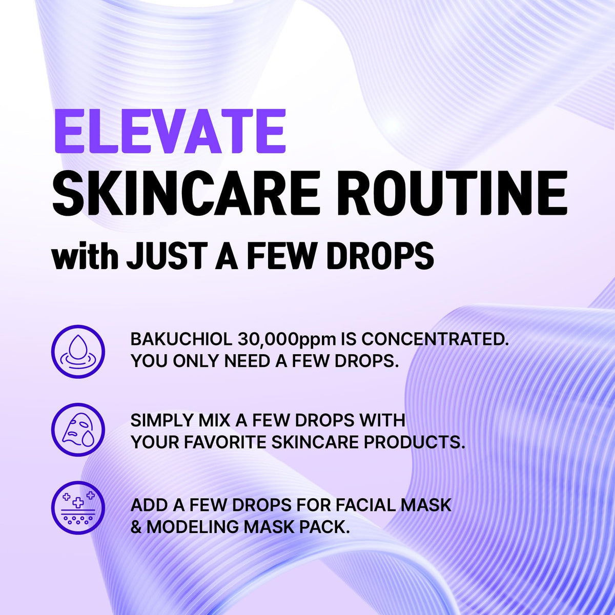 CELDYQUE Bakuchiol Serum bottle with dropper