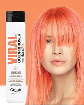 Celeb Luxury Color Depositing Conditioner 272g with hair dye tools
