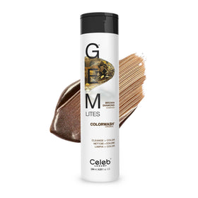 Celeb Luxury Gem Lites Colorwash Brown Diamond shampoo front view