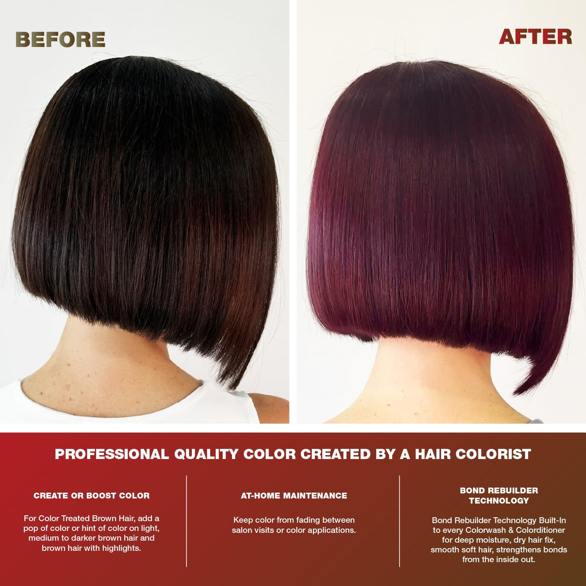 Celeb Luxury Red Hair Color Depositing Colorwash packaging