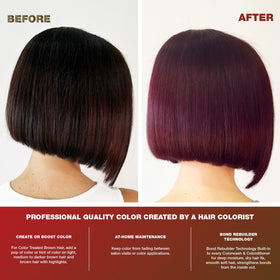 Celeb Luxury Red Hair Color Depositing Colorwash packaging