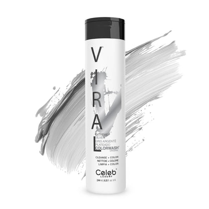 Celeb Luxury Viral Colorwash Extreme Silver front view