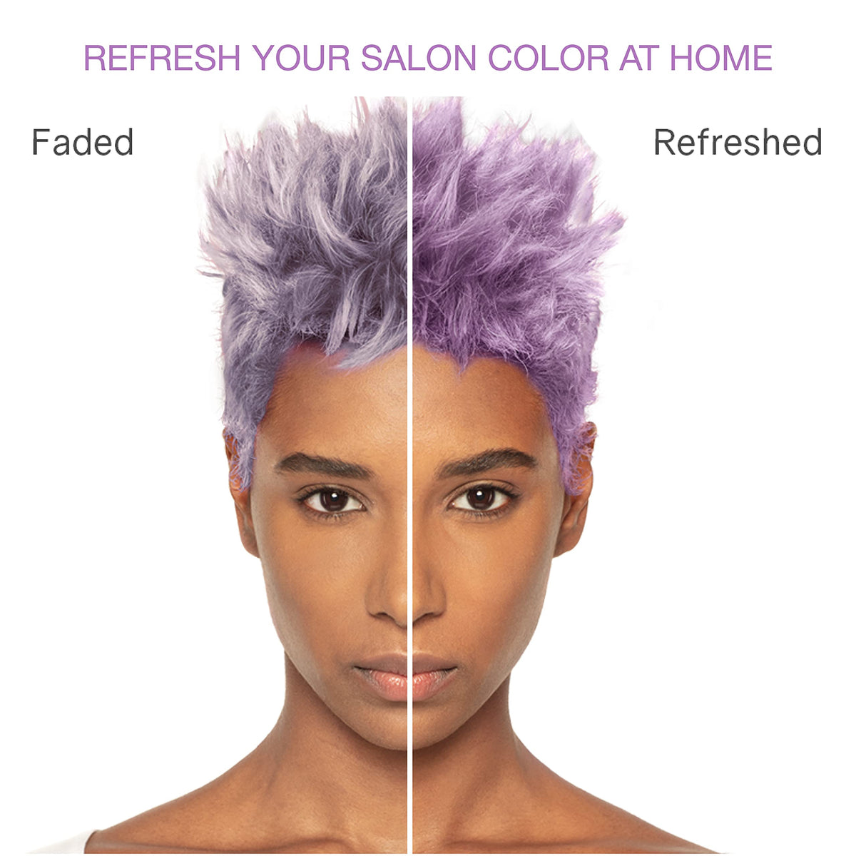 Celeb Luxury Viral Colorwash Pastel Lavender Shampoo side view