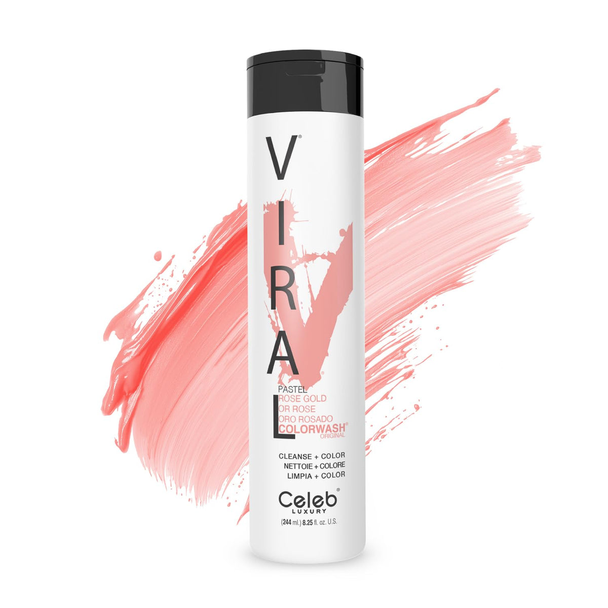 Celeb Luxury Viral Colorwash Rose Gold 290g front view