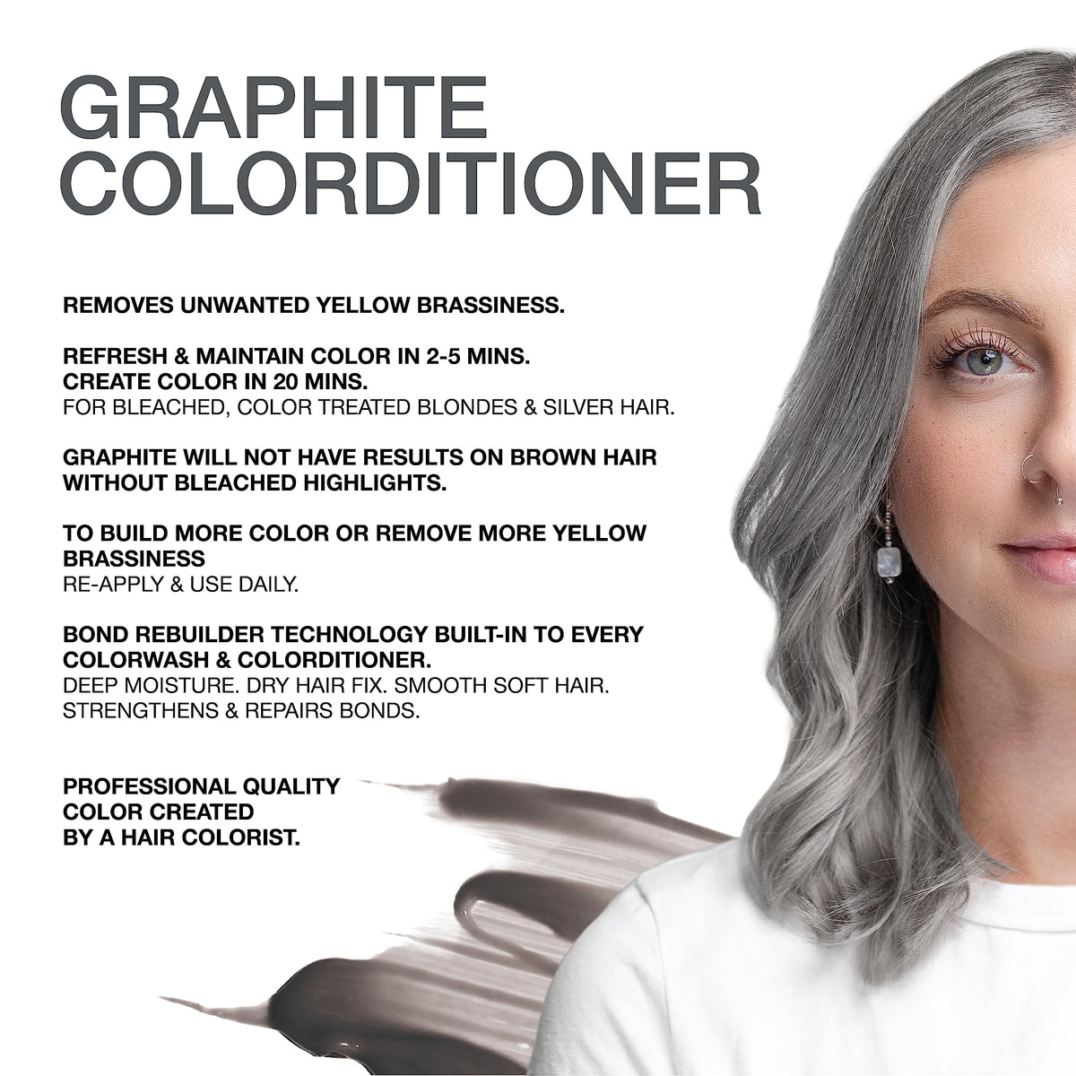 Celeb Luxury Viral Graphite Colorditioner packaging side view