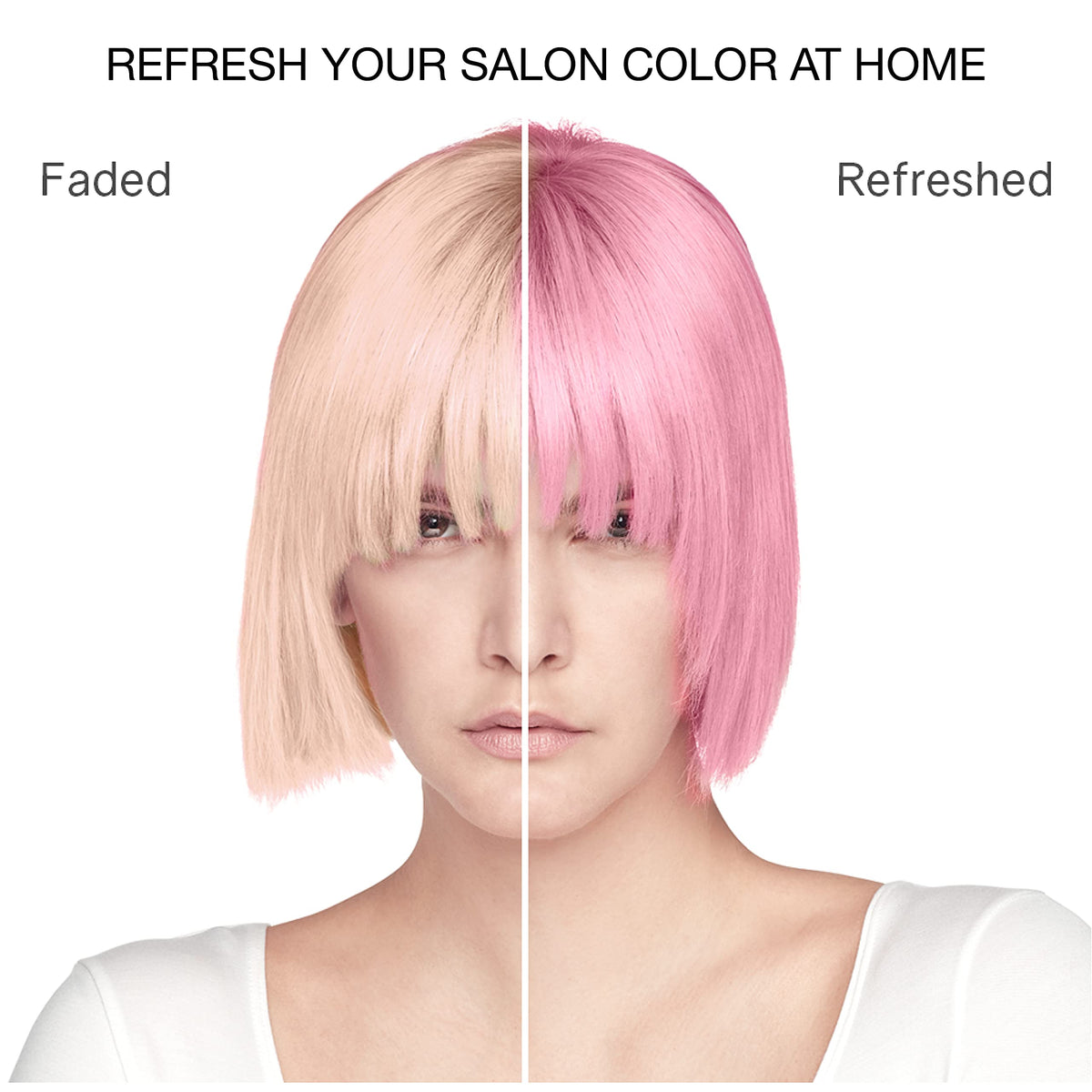Celeb Luxury Viral Light Pink Colorditioner side view highlighting texture