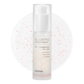 celimax Oil Control Capsule Essence front view with packaging