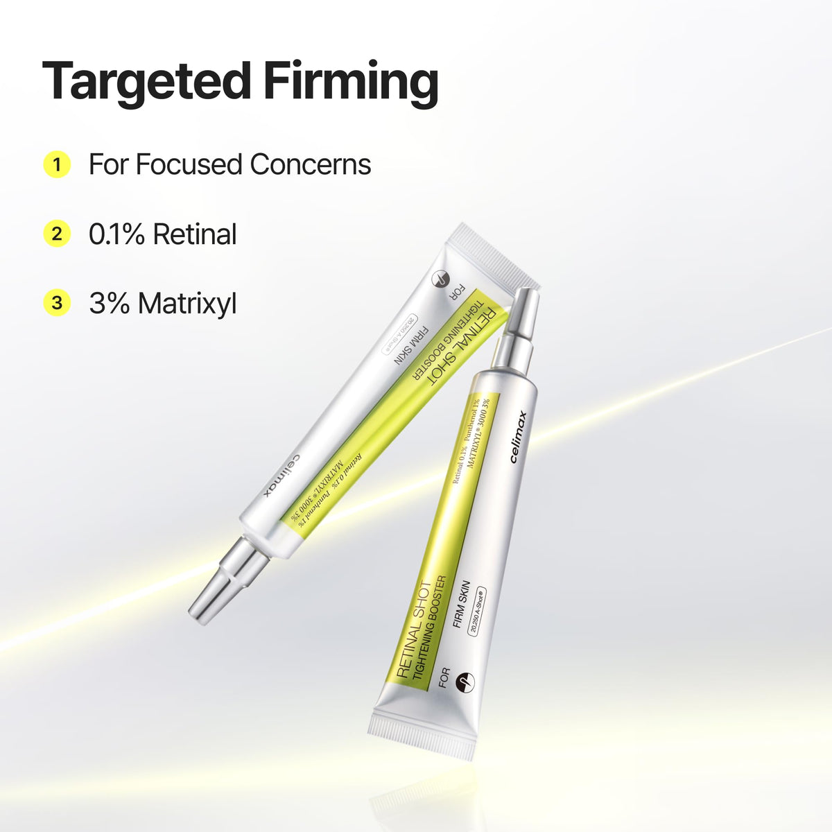 celimax The Vita A Retinal Shot Tightening support Set packaging