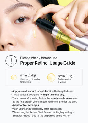 celimax The Vita A Retinol Shot Tightening Serum with other skincare products