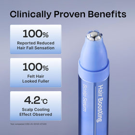Celladix Hair support Scalp Serum on a bathroom counter