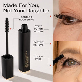 CELLMETICS BEAUTY Mascara brush showing lash separation