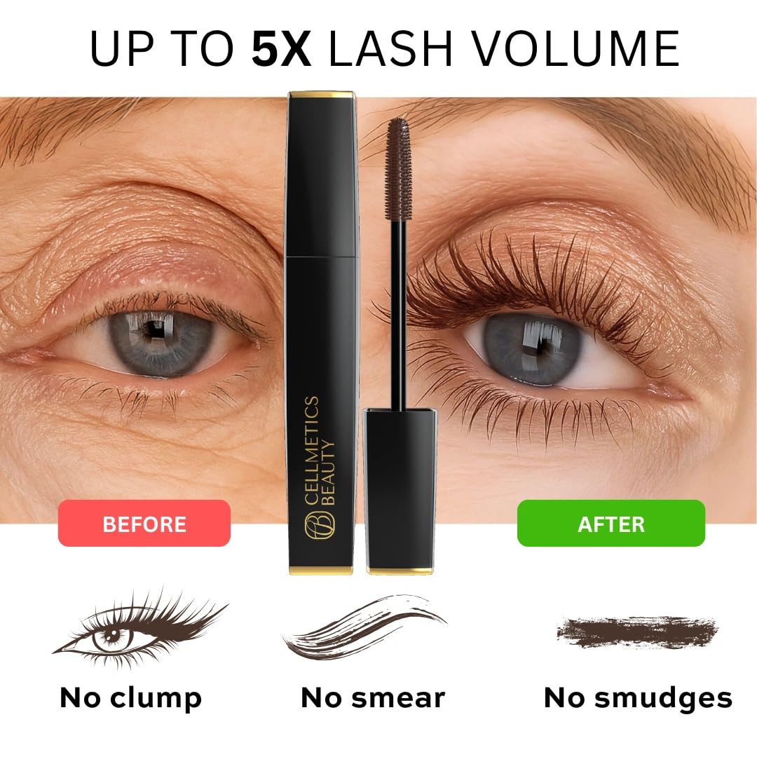 CELLMETICS BEAUTY Mascara ergonomic wand close-up