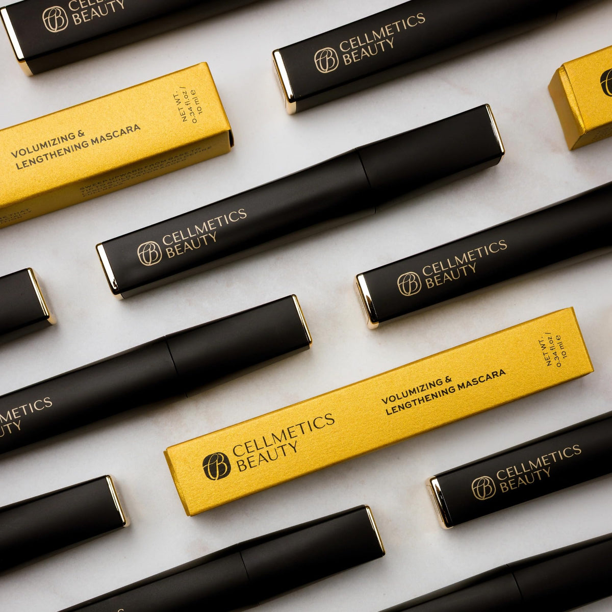 CELLMETICS BEAUTY Mascara in lifestyle setting