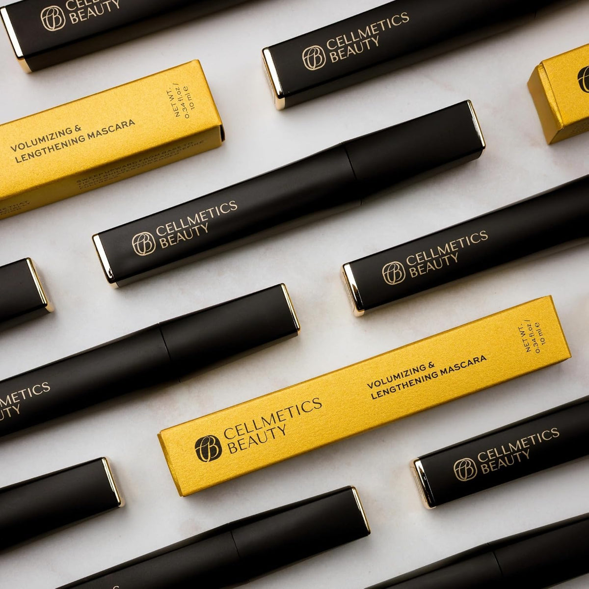 CELLMETICS BEAUTY Mascara texture on brush