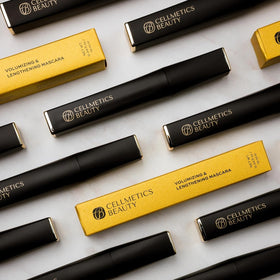 CELLMETICS BEAUTY Mascara texture on brush