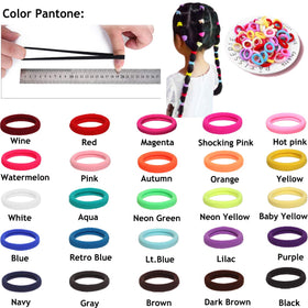 CÉLLOT 100PCS Hair Ties in packaging