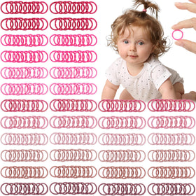 CÉLLOT 360PCS Small Hair Ties assorted colours front view