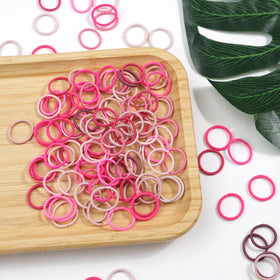 CÉLLOT 360PCS Small Hair Ties with colour assortment