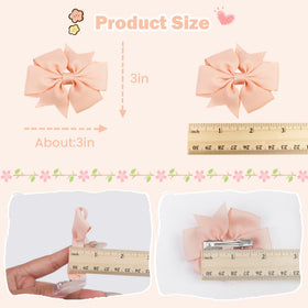 CÉLLOT 40Pcs hair bows displayed in a colourful arrangement