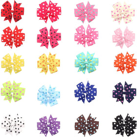 CÉLLOT hair bow clips with durable metal clips