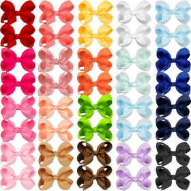 CÉLLOT hair bows in vibrant colours with alligator clips